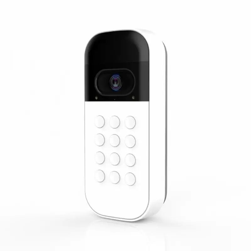Smart Garage Door Video Keypad with Wide-Angle Camera and PIN Codes for Secure Remote Access and Monitoring via Mobile App to Enhance Home Security
