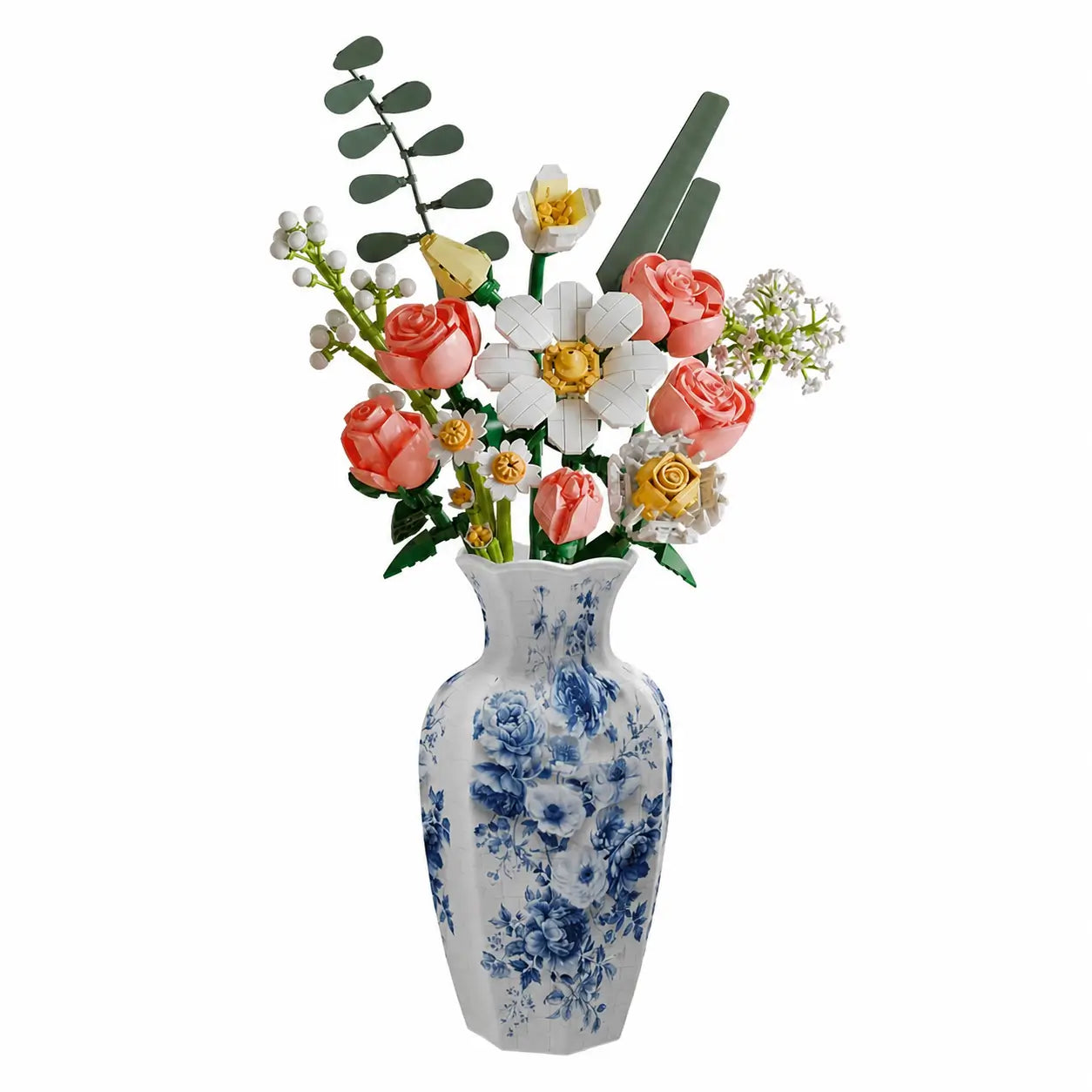 160-Piece 3D Puzzle Vase with Detachable Water Cup for Adult Jigsaw Fans, Creative Flower Arrangements, and Tabletop Home Decor Tomyhome Global