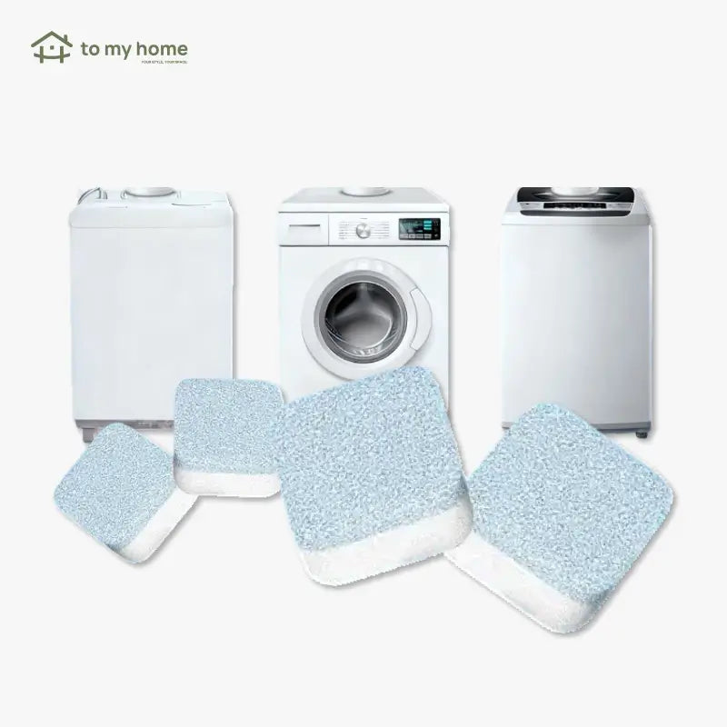 Effective Washing Machine Cleaner Tablets 12 Pack Deep Cleaning Descaler for HE Front and Top Load Washers Eco Friendly Deodorizer for Drum and Seal