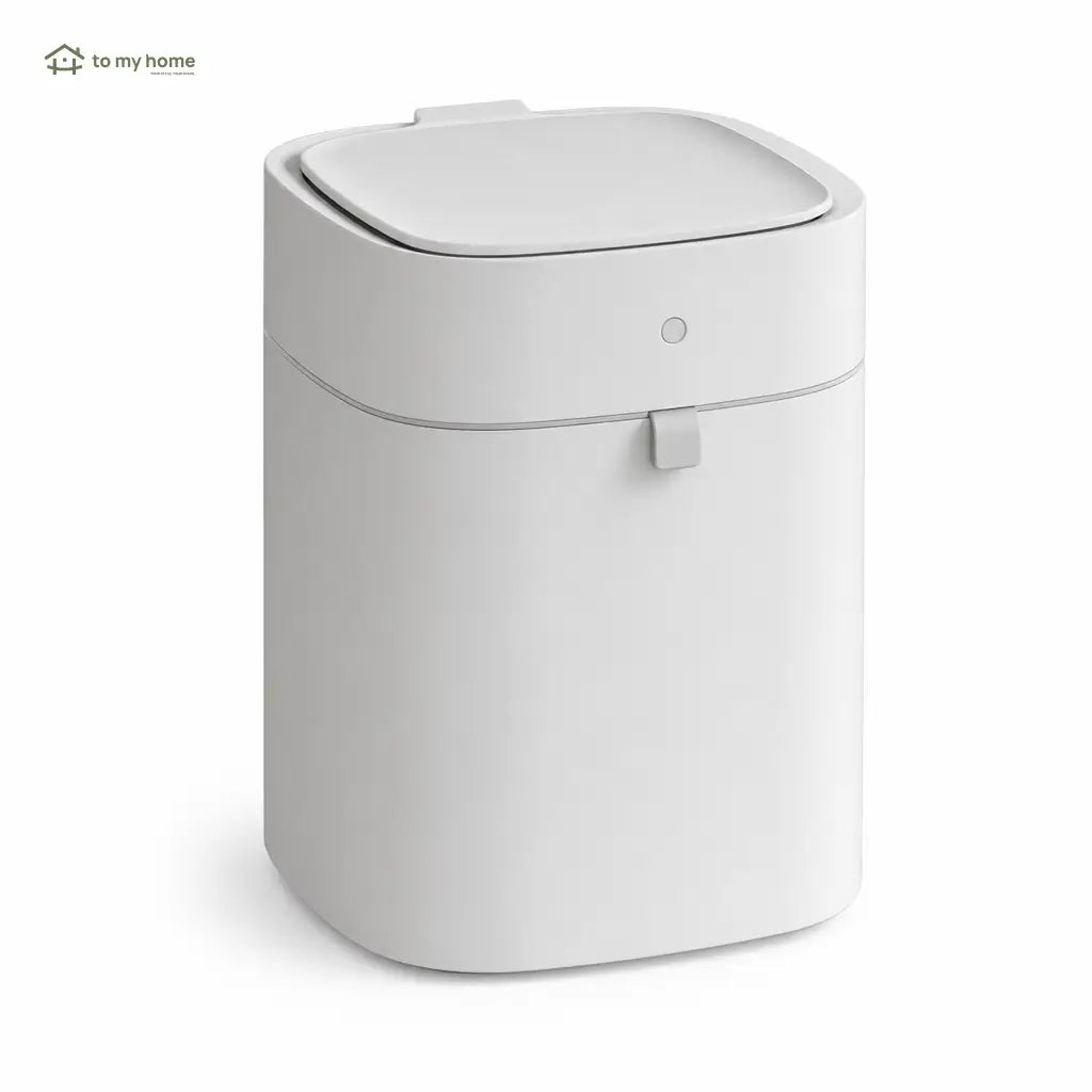 Smart trash can with motion sensor lid, self-sealing bags and odor control for hands-free kitchen, bathroom, bedroom and office waste disposal Tomyhome Global