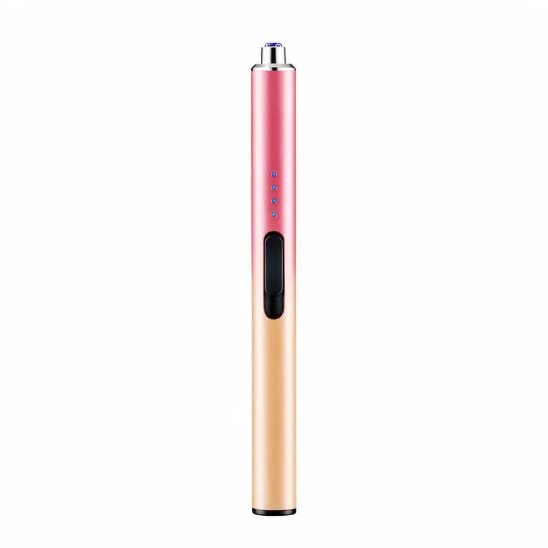 Electric Candle Lighter Rechargeable Windproof Plasma Arc Tool Long Neck USB Charging Safety Lock Mothers Day Gift for Home Kitchen BBQ Camping