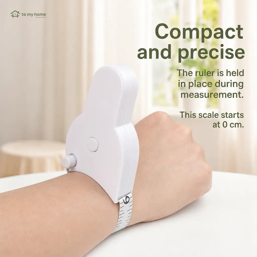 60-Inch Retractable Body Measuring Tape with Pin Lock for Fitness Tracking and Tailoring, Waist, Hip, Bust and Arm Measurements at Home Tomyhome Global