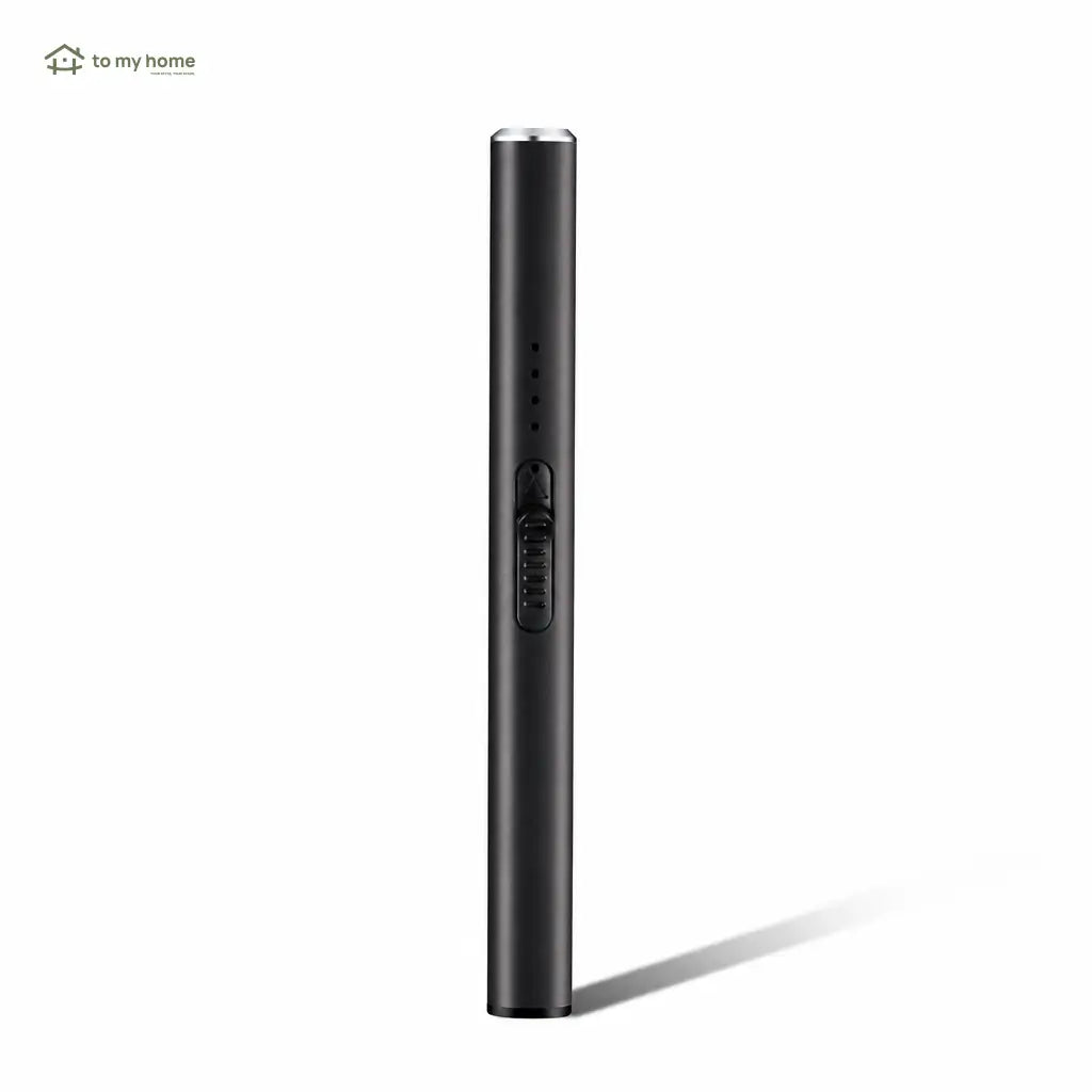 Electric candle lighter with LED indicators and compact pen design for safe candle lighting and thoughtful gifts for adults at home Tomyhome Global