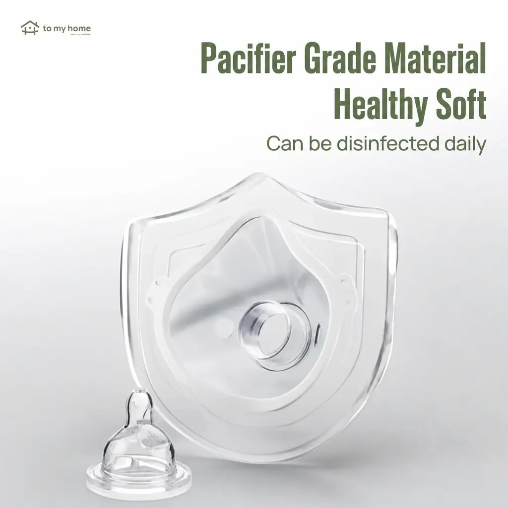 Portable ultrasonic mesh nebulizer with two mist modes, quiet USB rechargeable design for adults and children at home or travel Tomyhome Global