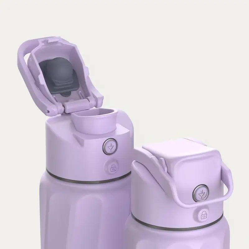Smart App Water Bottle Hydration Tracker Insulated Stainless Steel Vacuum Flask Wide Mouth Thermal Cup for Gym Sports Travel Fitness and Health