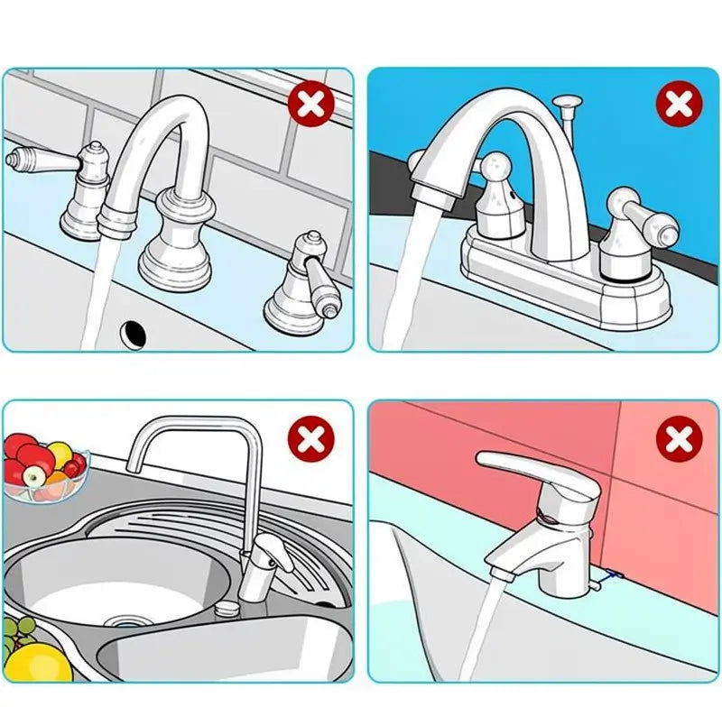 Silicone Sink Faucet Splash Guard Folding Drain Mat Button Lock Protector Drying Pad Kitchen Household Home Utility Sink Drip Catcher Accessory