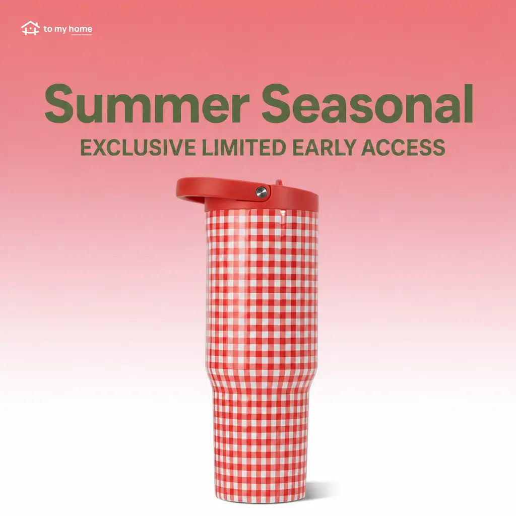 Dishwasher-safe stainless steel water bottle with 24-hour cold insulation and easy-carry handle for active days and road trips without unwanted spills Tomyhome Global