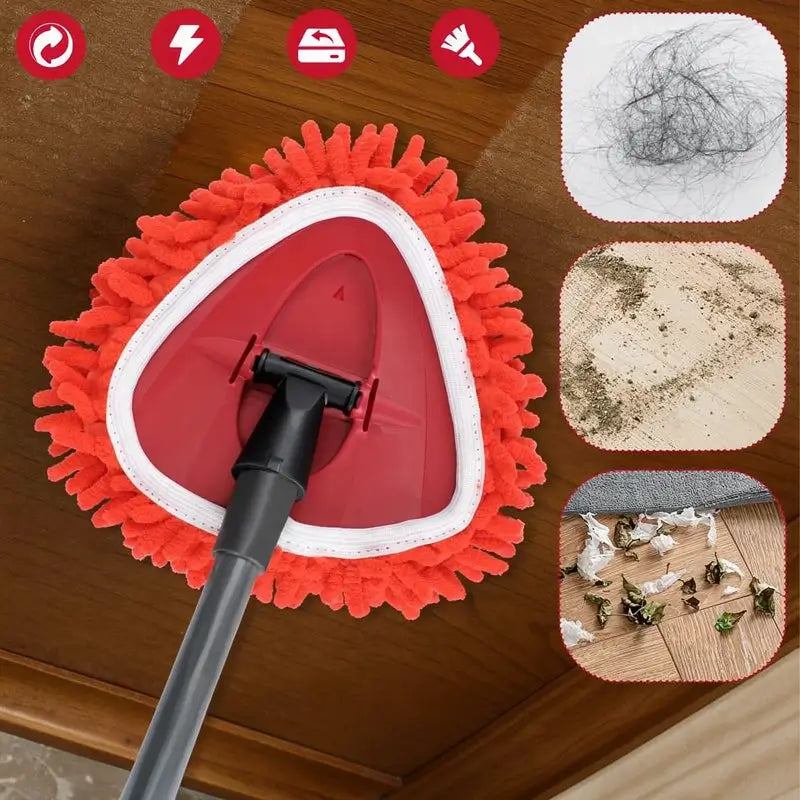 Chenille Duster Refill Heads Microfiber Pad For Dry Wet Mop Multi Surface Floor Cleaning Tool Part Home Maintenance Access Kit Pack Item New