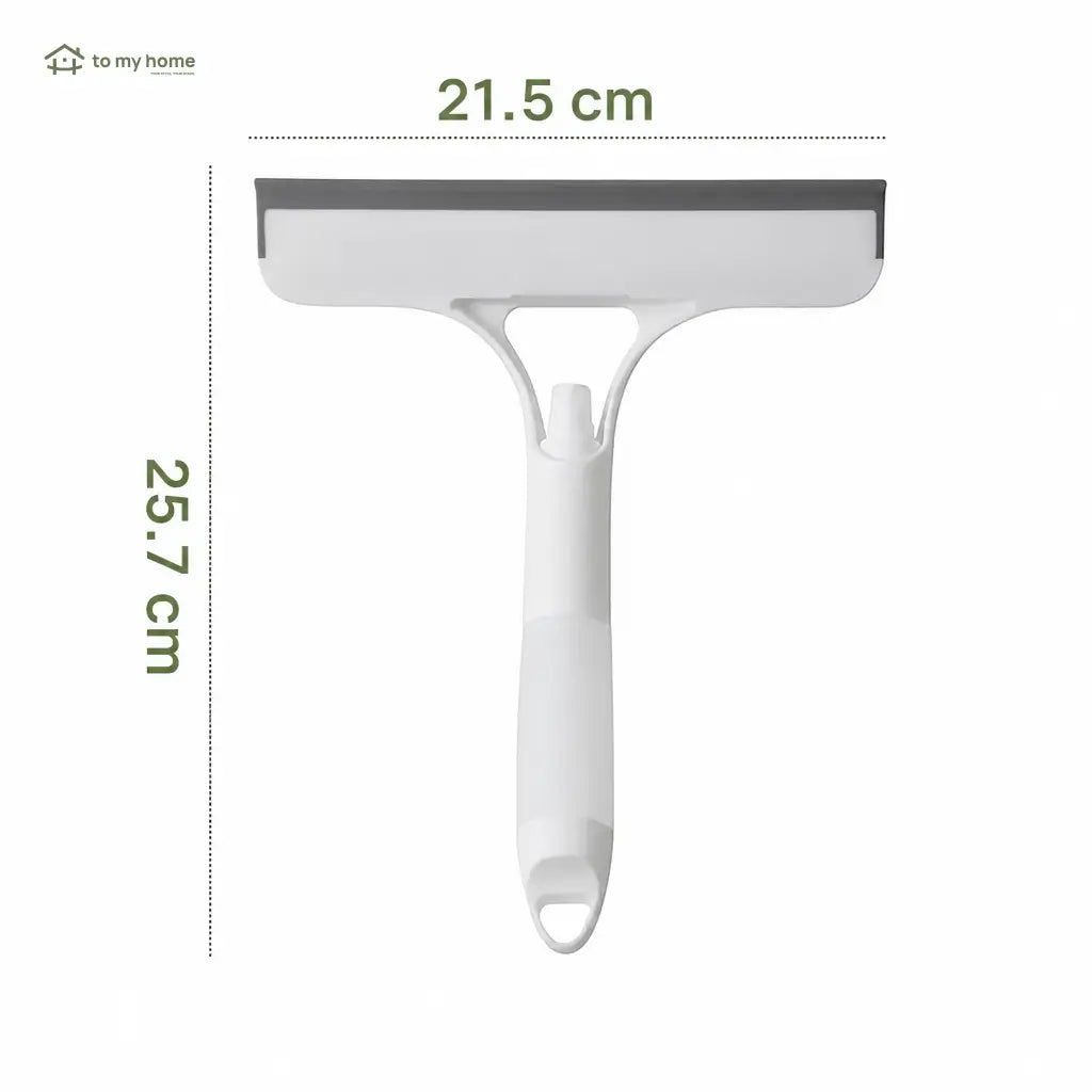 3-in-1 window cleaning squeegee with spray, scraper and microfiber scrubber, lightweight tool for car windshields, glass and tabletops Tomyhome Global