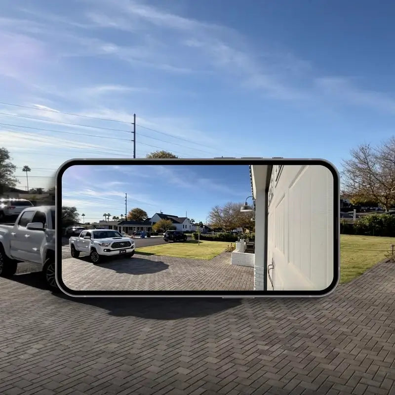Smart Garage Door Video Keypad with Wide-Angle Camera and PIN Codes for Secure Remote Access and Monitoring via Mobile App to Enhance Home Security