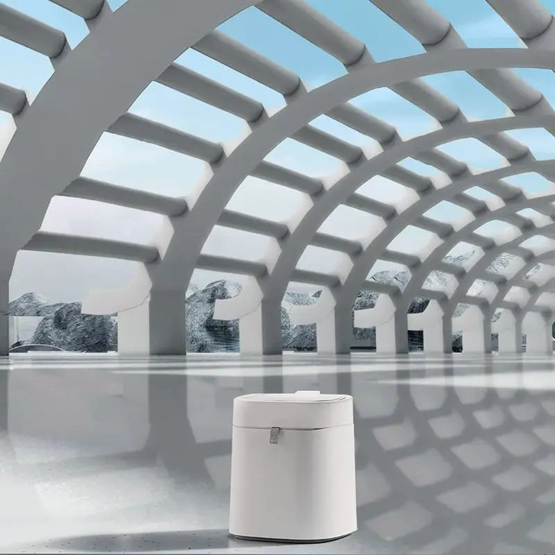 13L Smart Automatic Trash Can Motion Sensor Lid Self-Sealing Self-Changing Bag System Odor-Blocking Hands-Free Waste Bin for Kitchen Home Office Use (1 Refill Included)