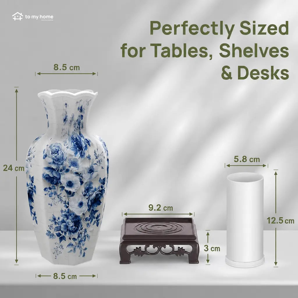 160-Piece 3D Puzzle Vase with Detachable Water Cup for Adult Jigsaw Fans, Creative Flower Arrangements, and Tabletop Home Decor Tomyhome Global