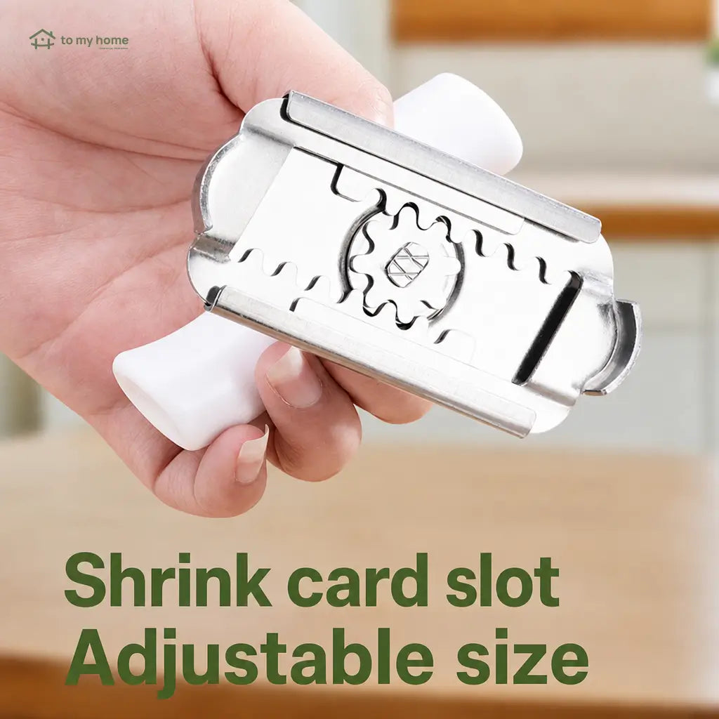 Adjustable manual jar and lid opener 2-pack with anti-slip grip for easy daily kitchen use by seniors and weak hands at home Tomyhome Global