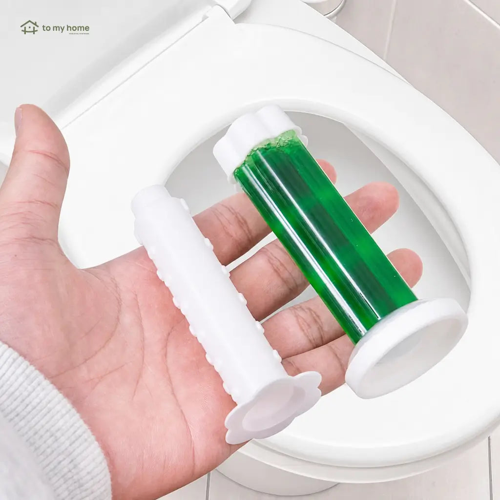 Flower-shaped toilet gel stamps with deodorizing fragrance for bathroom toilets, sinks and urinals in home or commercial spaces all summer long Tomyhome Global