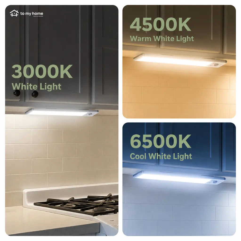 Under cabinet motion sensor lights, USB-C rechargeable dimmable 76 LED white light bars for kitchens, closets, pantries and stairs, 2 pack Tomyhome Global