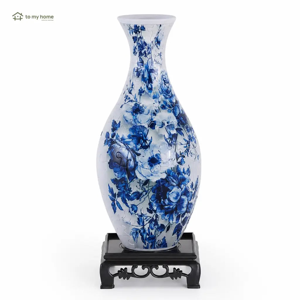 160-Piece 3D Puzzle Vase with Detachable Water Cup for Adult Jigsaw Fans, Creative Flower Arrangements, and Tabletop Home Decor Tomyhome Global